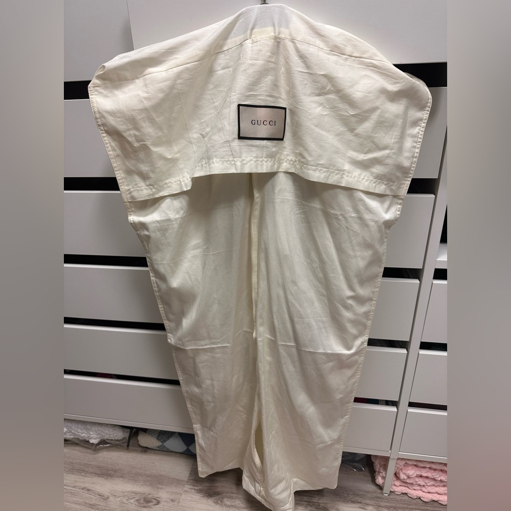 NWT Gucci GG Technical Jersey Cardigan in White - Picture 7 of 16
